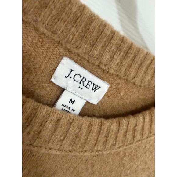J.Crew Factory Brown Sweater Sz Medium Gently Loved - Picture 2 of 8